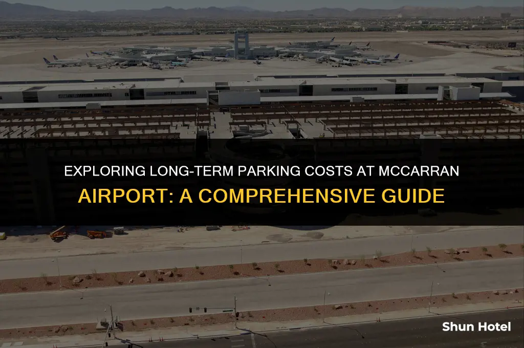how much does long term parking cost at mccarran airport