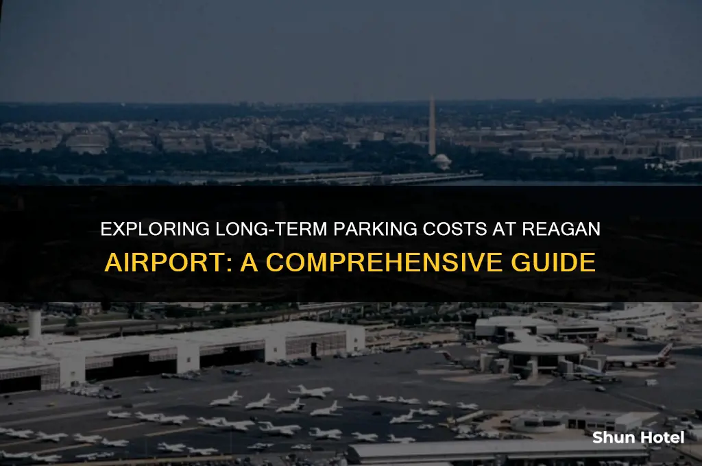 how much does long term parking cost at reagan airport