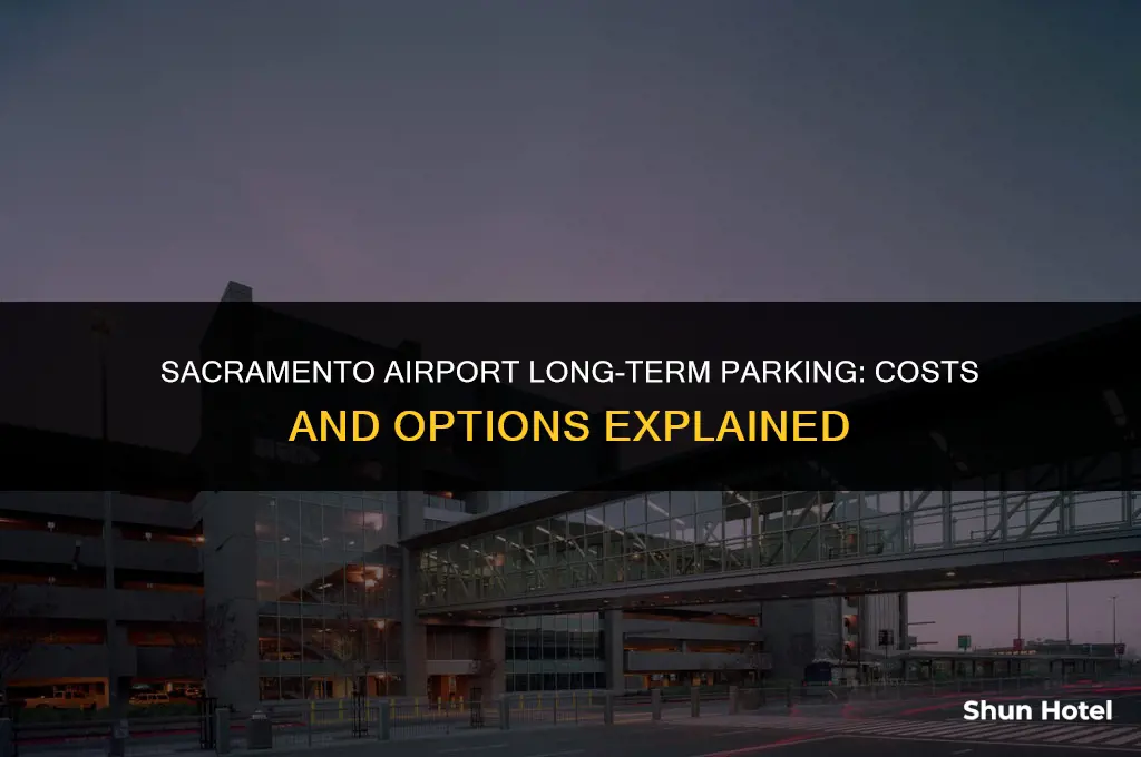 how much does long term parking cost at sacramento airport