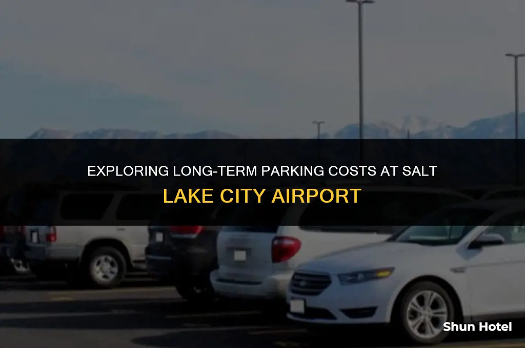 how much does long term parking cost at slc airport