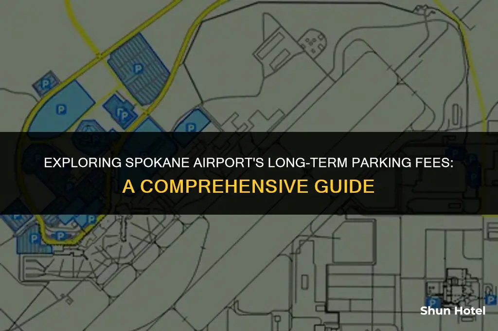 how much does long term parking cost at spokane airport