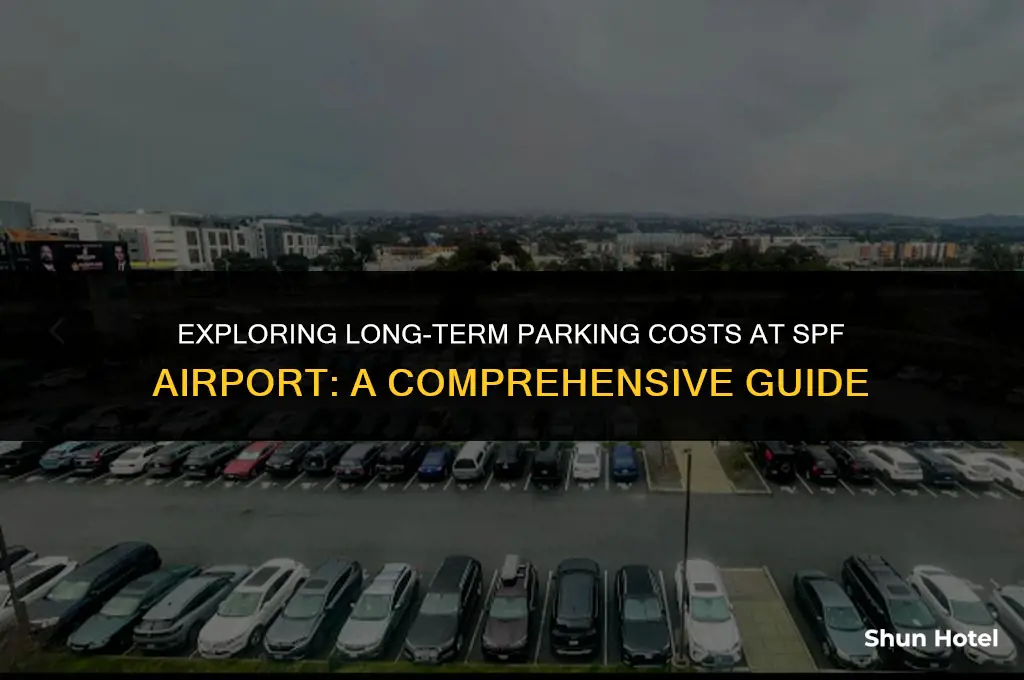 how much does longterm park8ng cost at spf airport