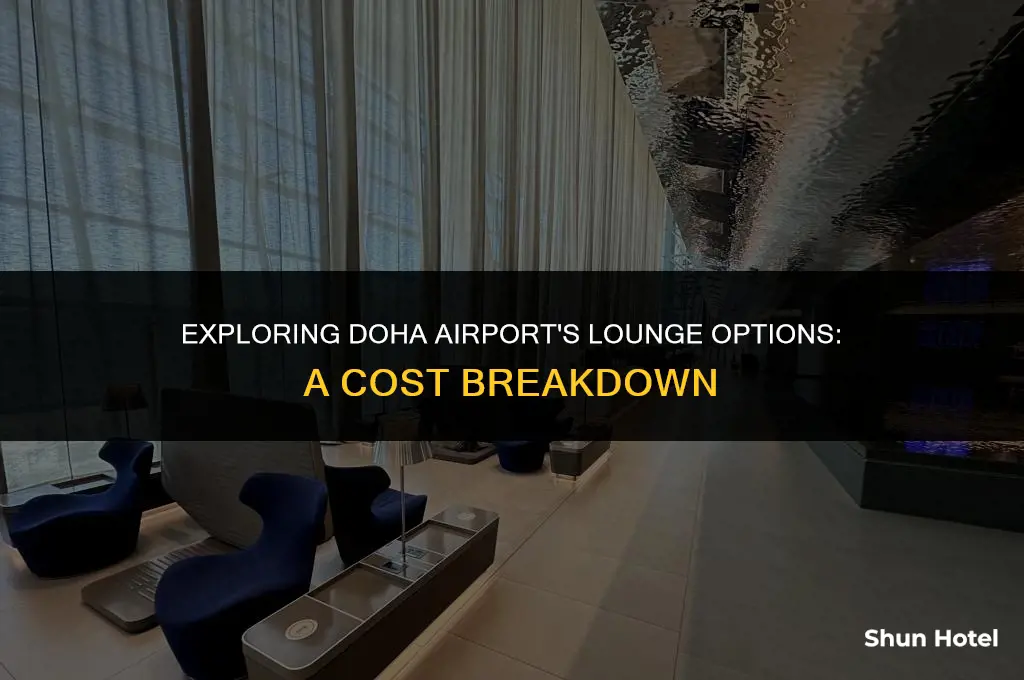 how much does lounge cost in doha airport