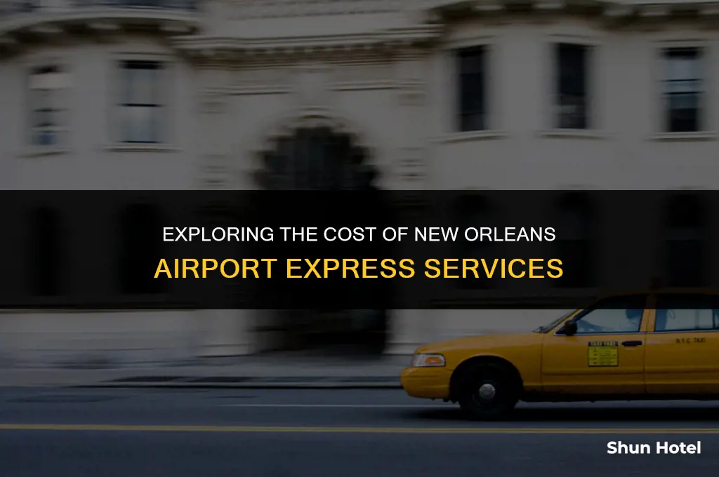 how much does new orleans airport express cost