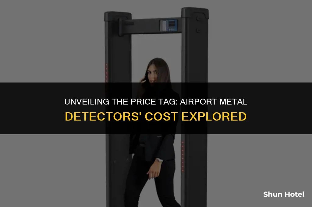 how much does one airport metal detector cost