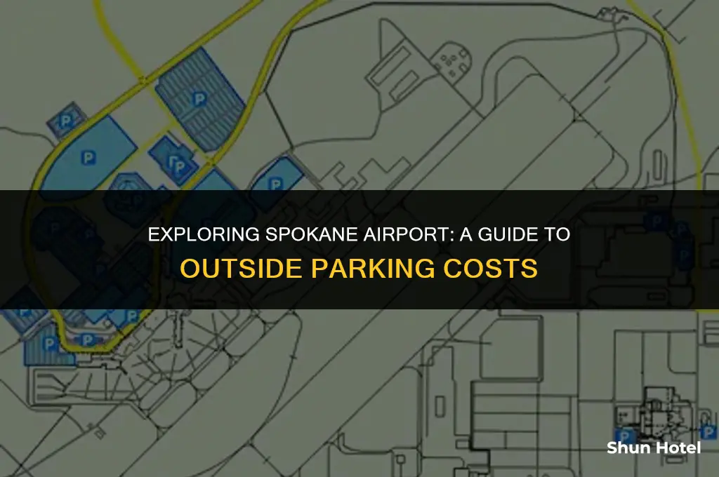 how much does outside parking cost at spokane airport