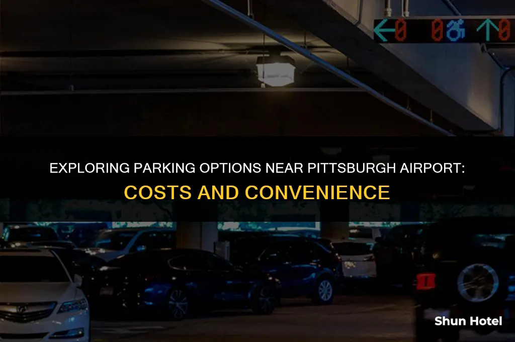 how much does park cost around pittsburgh airport