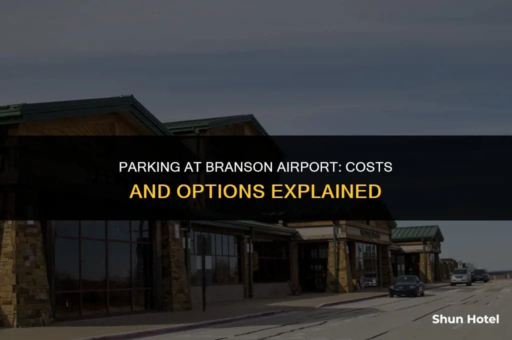 how much does parking at branson airport cosy