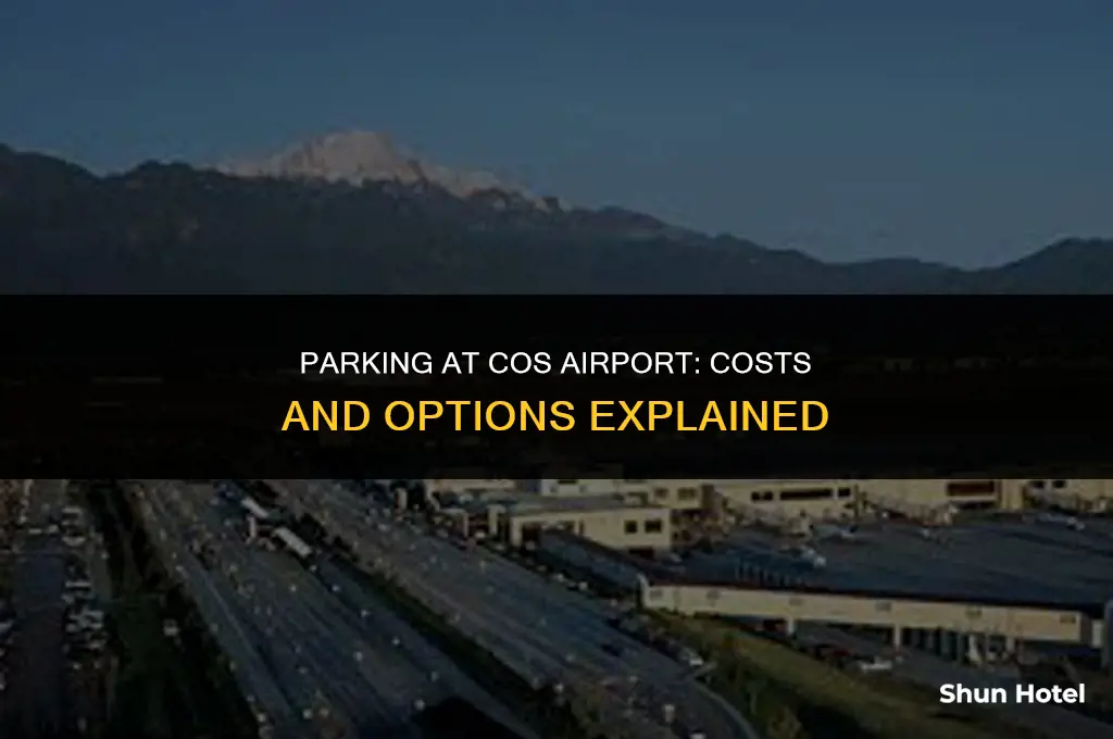 how much does parking at cos airport