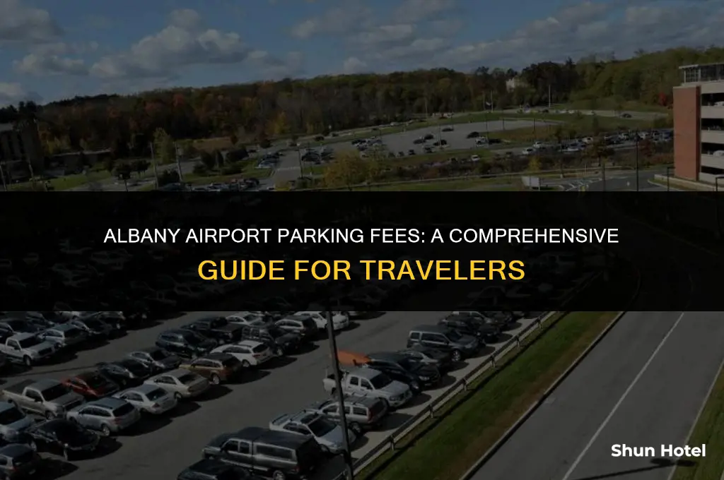 how much does parking cost at albany airport