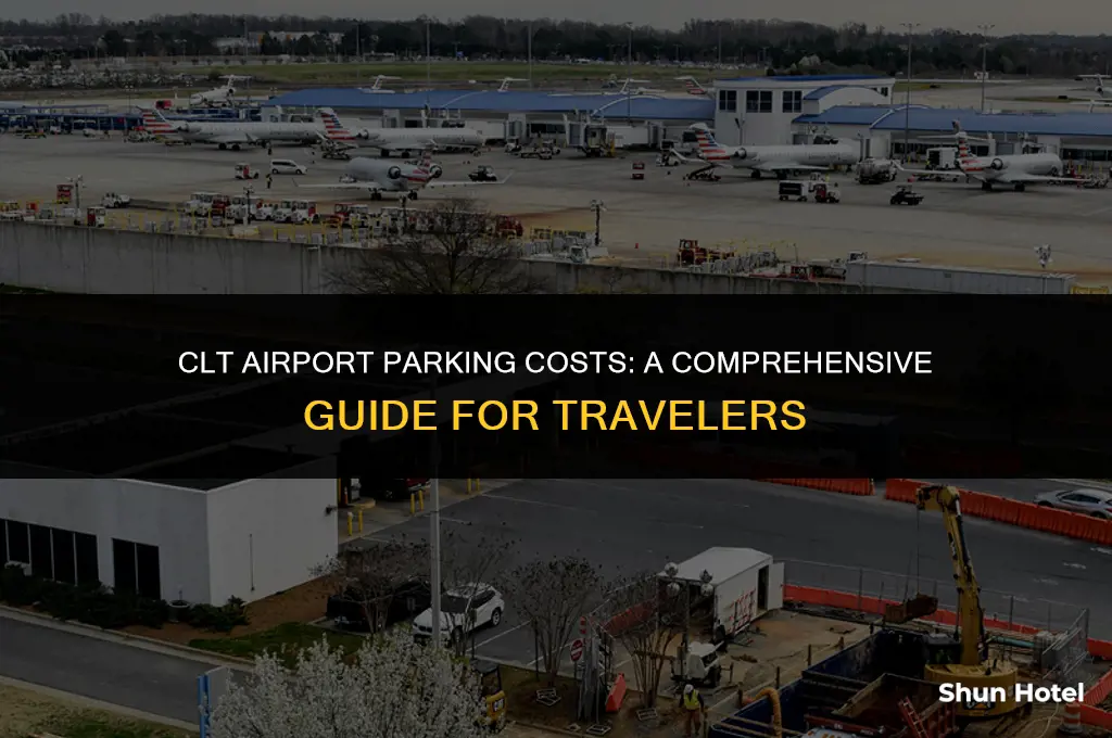 how much does parking cost at clt airport