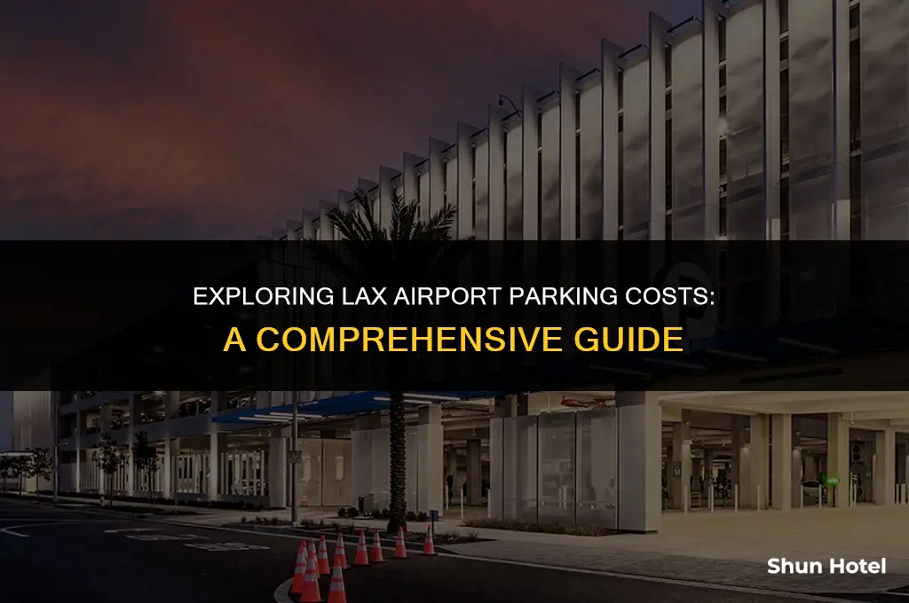 how much does parking cost at lax airport