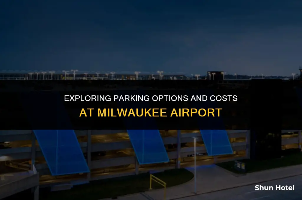how much does parking cost at milwaukee airport