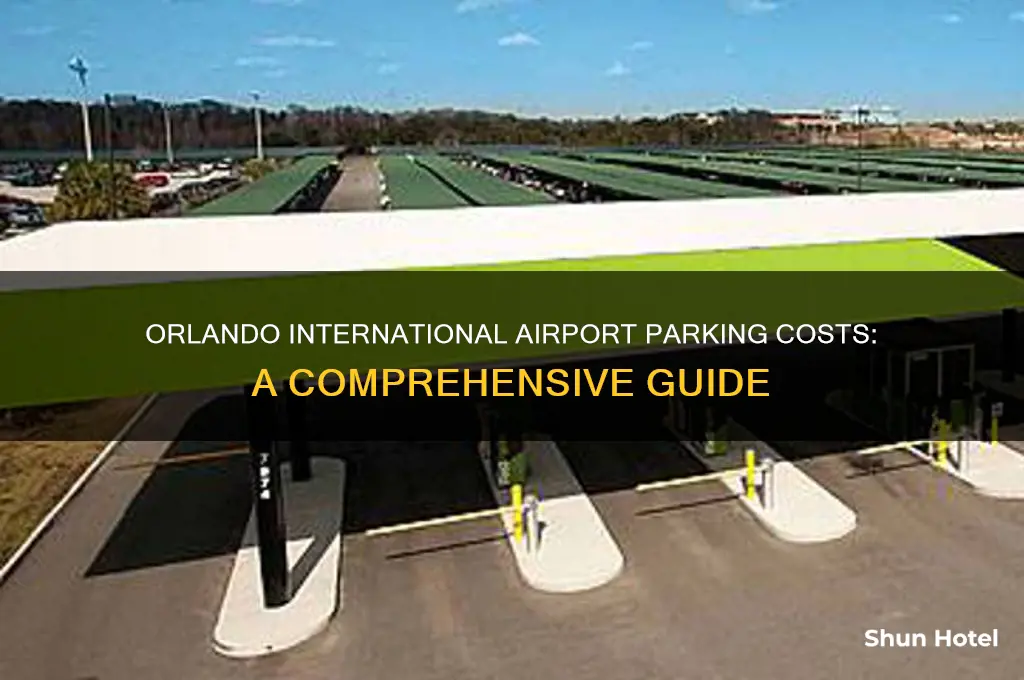 how much does parking cost at orlando international airport