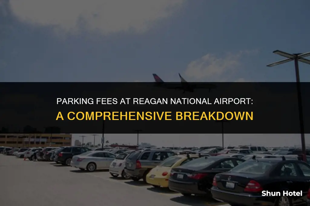 how much does parking cost at reagan national airport