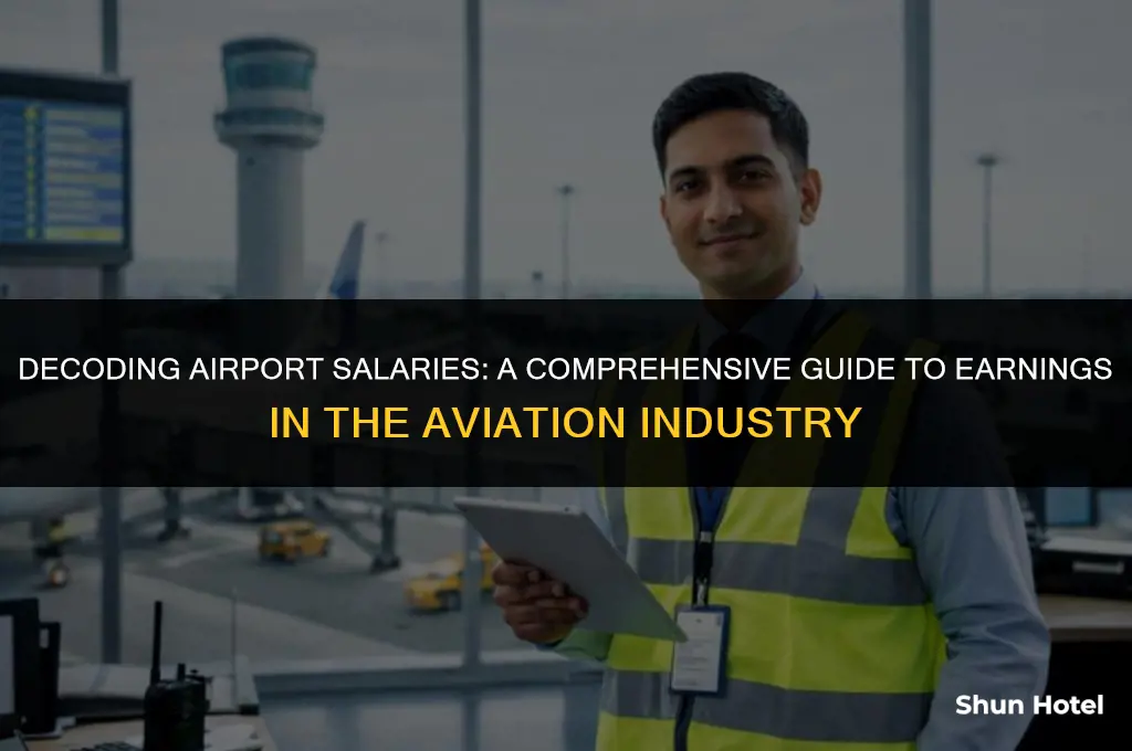 how much does people work at airport make