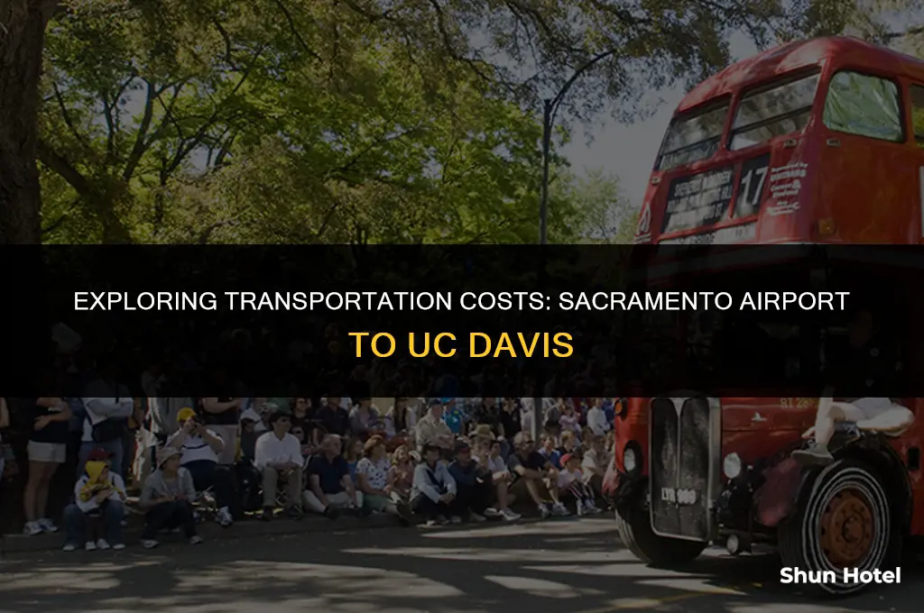 how much does sacramento airport to uc davis cost