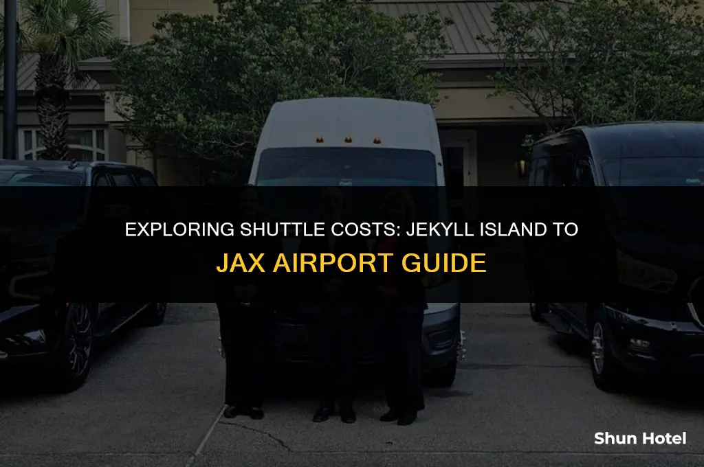 how much does shuttle cost jekyll island to jax airport