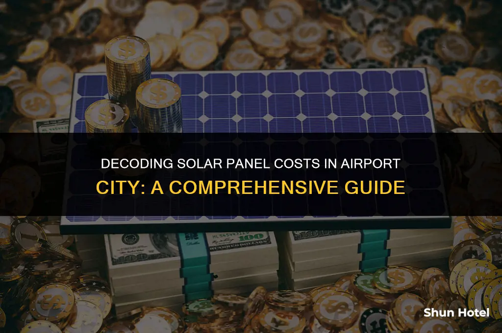 how much does solar panel cost in airport city