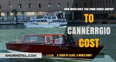 Venice Airport to Cannaregio: Taxi Fare Breakdown