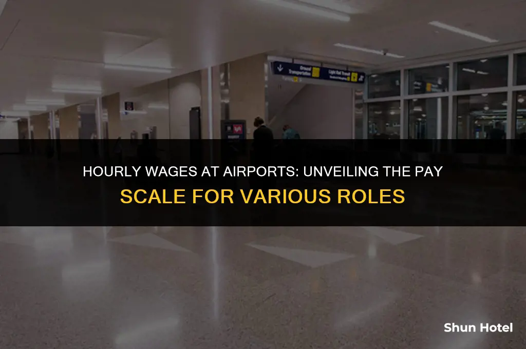how much does the airport pay an hour