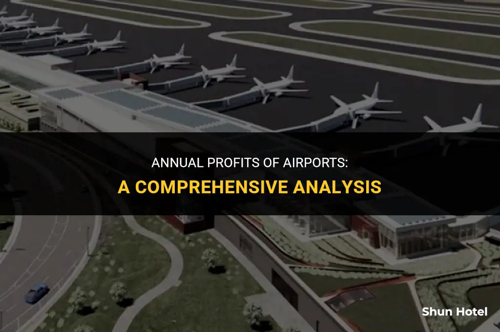 how much does the airport profit a year