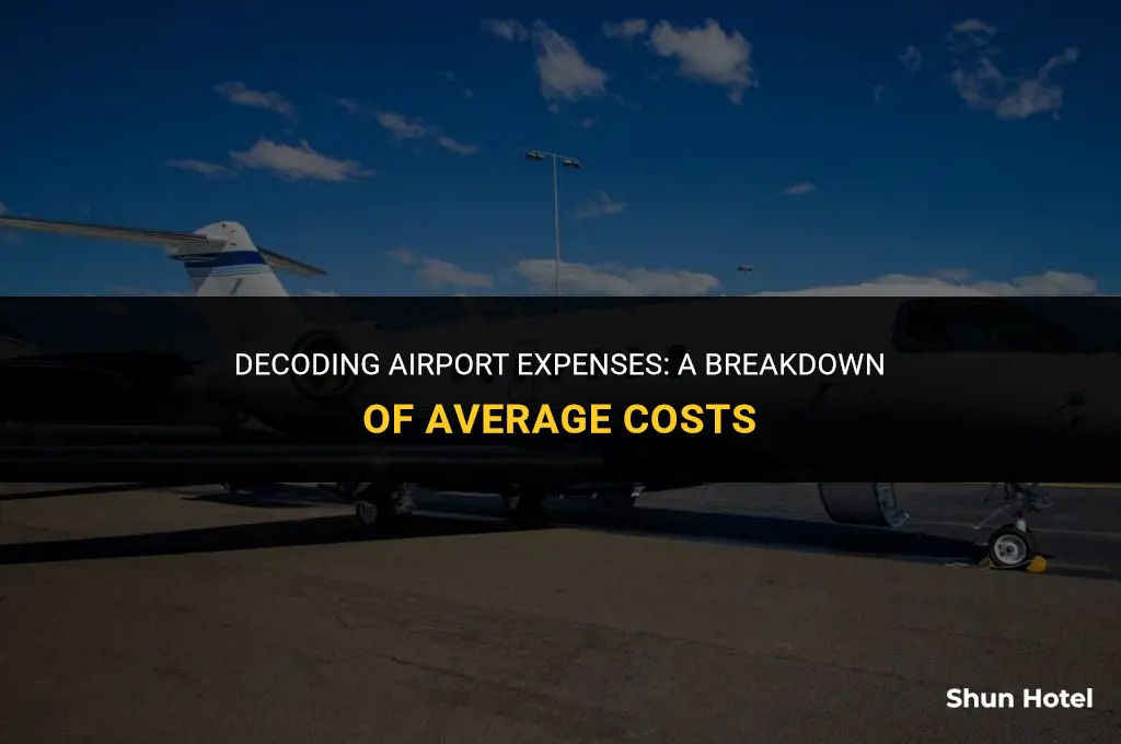 how much does the average airport cost