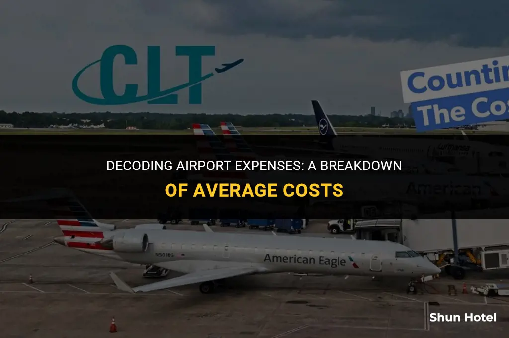 how much does the averahe airport cost