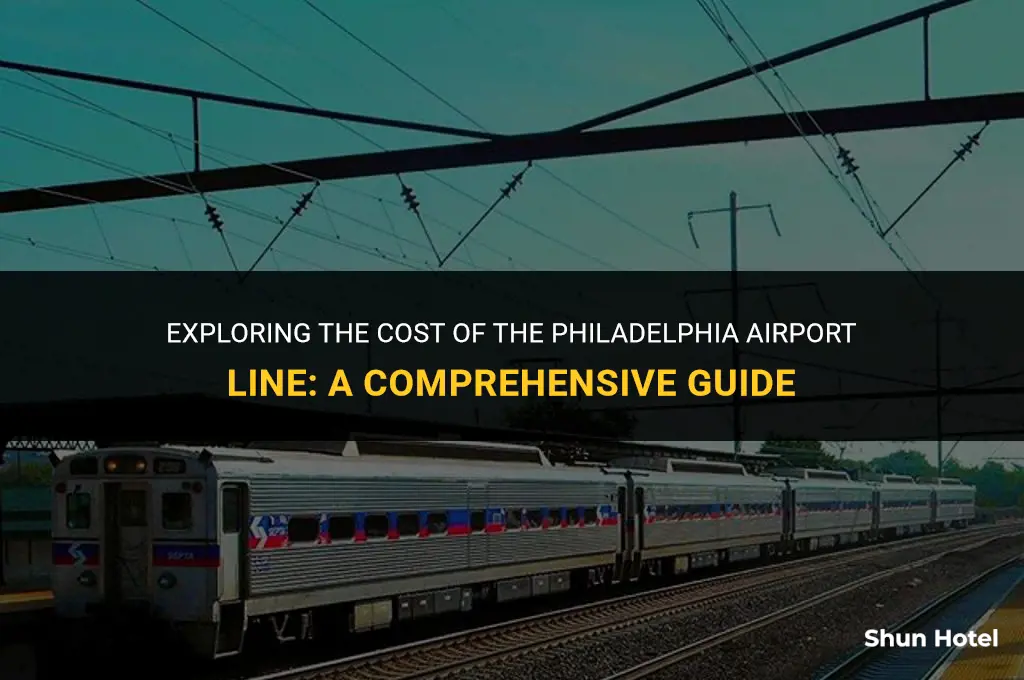 how much does the philadelphia airport line cost