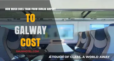 Exploring Ireland: Train Travel Costs from Dublin Airport to Galway