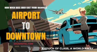 Exploring Nashville: Uber Costs from Airport to Downtown Revealed