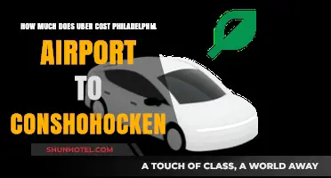 Uber Fare Guide: Philadelphia Airport to Conshohocken