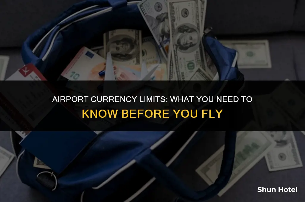 how much dollar allowed in airport
