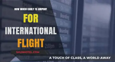 Arriving Early for International Flights: A Comprehensive Guide