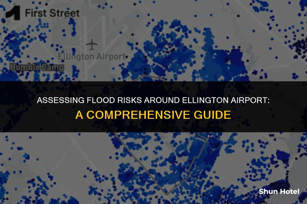 how much flooding around ellington airport