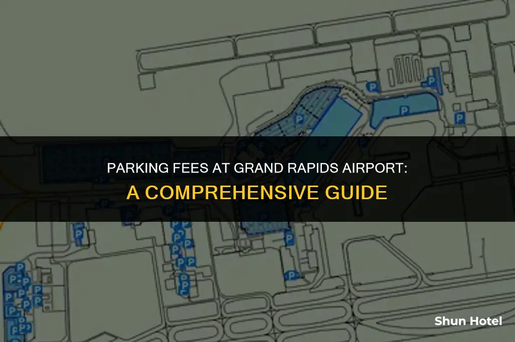 how much foes it cost to park.at grandrapids airport