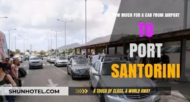 Airport to Port Santorini Taxi Fare: Your Essential Travel Guide