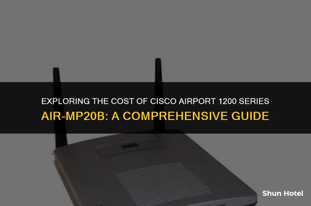 how much for a cisco airport 1200 series air-mp20b