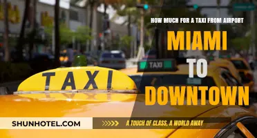 Exploring Miami: Taxi Fare Guide from Airport to Downtown