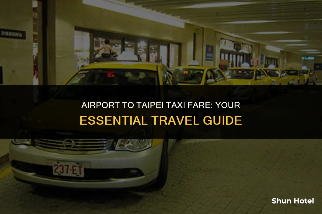 how much for a taxi from airport to taipei