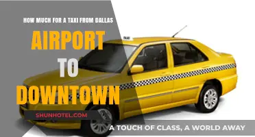 Dallas Airport to Downtown: Taxi Fare Guide