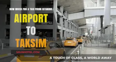 Istanbul Airport to Taksim: Taxi Fare Guide