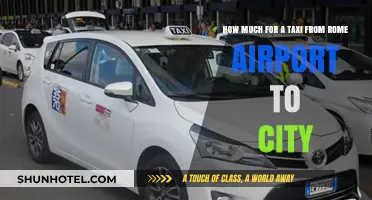 Exploring Rome: Taxi Fare Guide from Airport to City Center