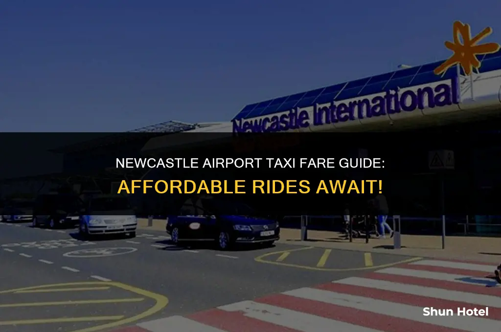 how much for a taxi to newcastle airport