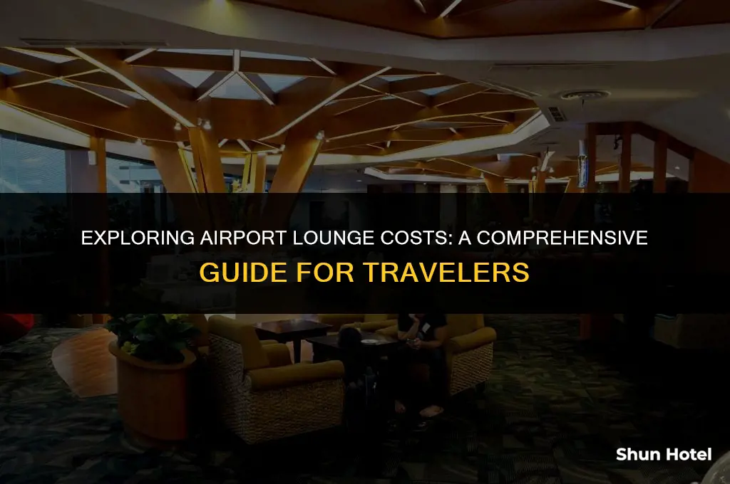 how much for airport lounge