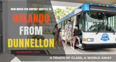 Orlando Airport Shuttle from Dunnellon: Costs and Options