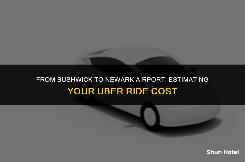 how much for an uber from bushwick to newark airport