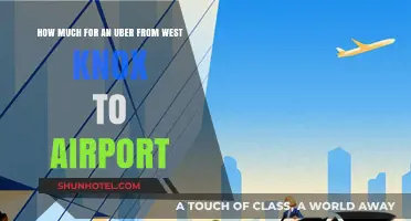 Uber Fare Guide: West Knox to Airport Transportation Costs