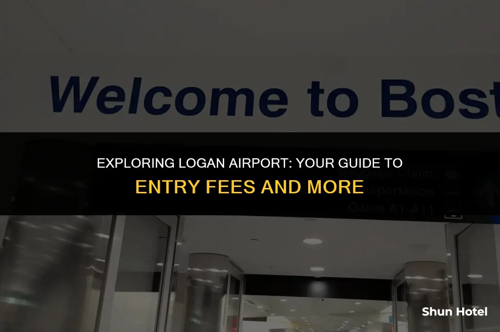 how much for going in logan airport