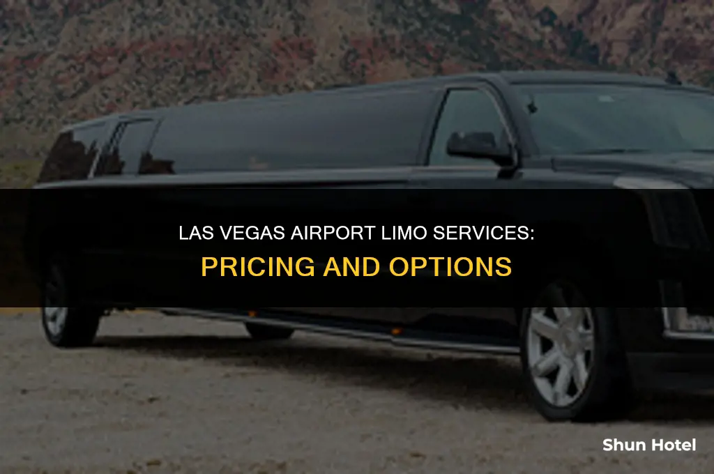 how much for limo vegas airport